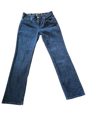 Levis 525 Perfect Waist Straight Leg Pockets Size 30/30 Denim Blue Jeans Stretch